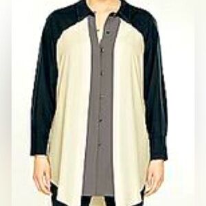 Isabel Toledo Lane Bryant button up blouse new with tags